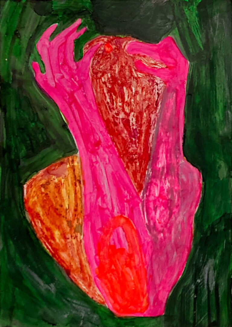 Series 1-7, 2025, смесена техника, хартия, 10 х 15 см
